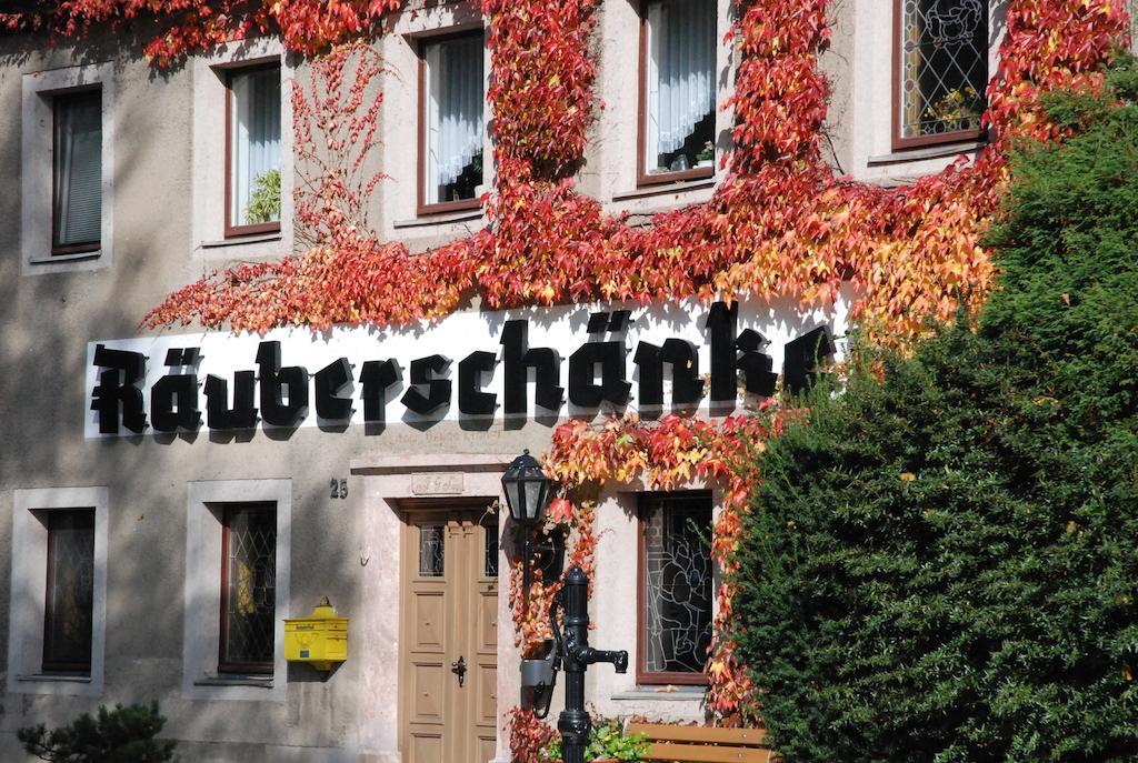 Raeuberschaenke Hotell Oederan Exteriör bild